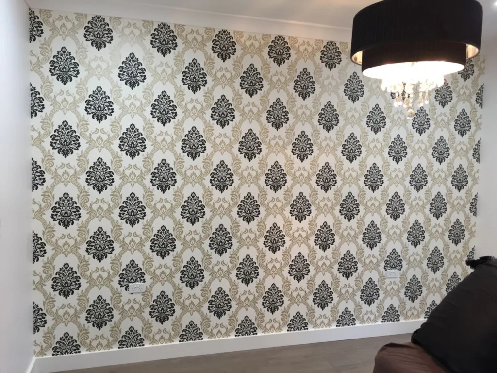 Wallpaper hanging services